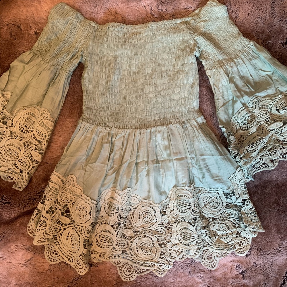 Off the shoulder blouse